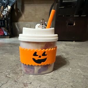 NWT Pumpkin latte anti bac holder